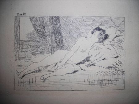 Eau-Forte Rops - Gamiani ou deux nuits d'exces