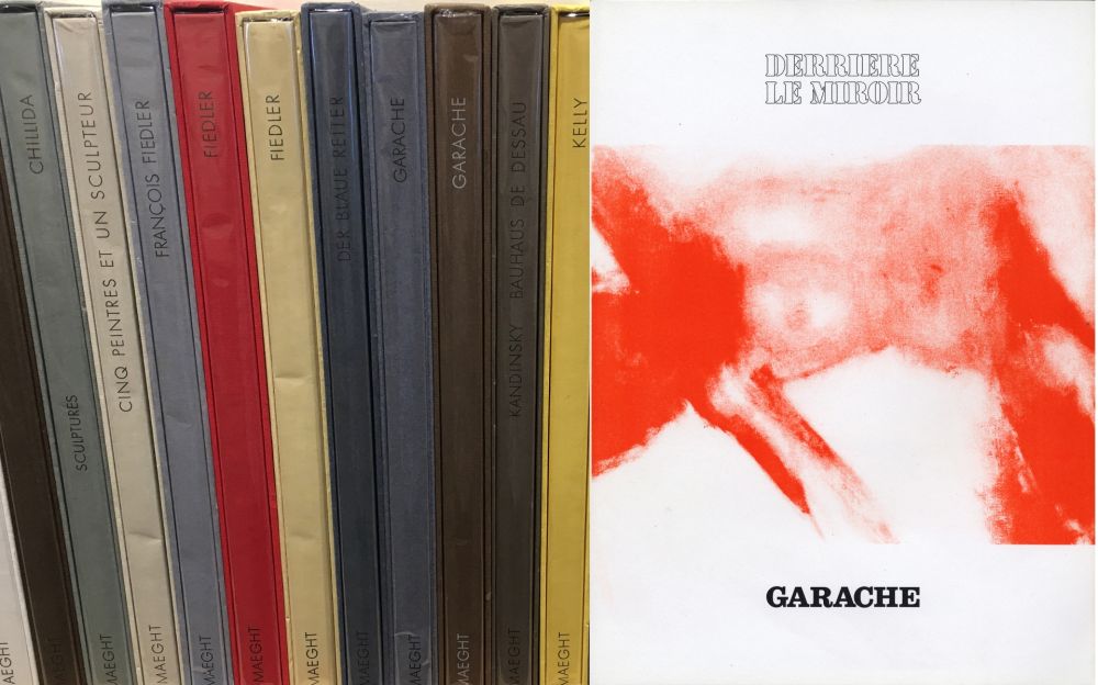 Livre Illustré Garache - GARACHE. DERRIÈRE LE MIROIR N°222. Février 1977. TIRAGE DE LUXE SIGNÉ..