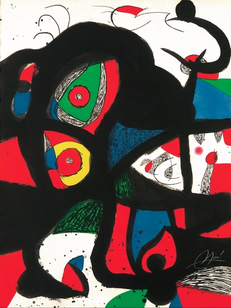 Eau-Forte Et Aquatinte Miró - Gargantua