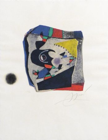 Gravure Miró - Gaudí IX