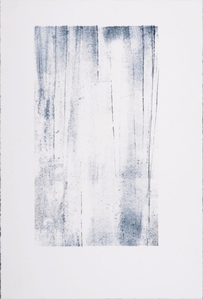 Lithographie Hartung - Gedanken (#3), 1987