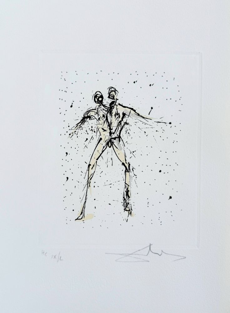 Eau-Forte Dali - Gemini
