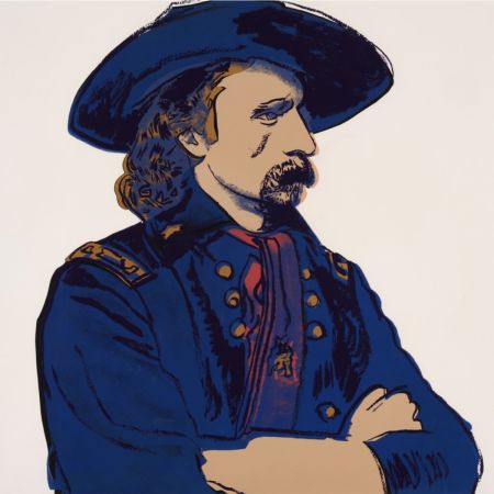 Sérigraphie Warhol - General Custer [Unique] (FS IIB.379)