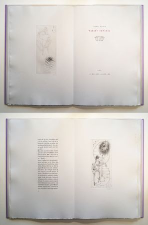 Livre Illustré Bellmer - Georges Bataille : Madame Edwarda. 12 gravures originales signées (1965).