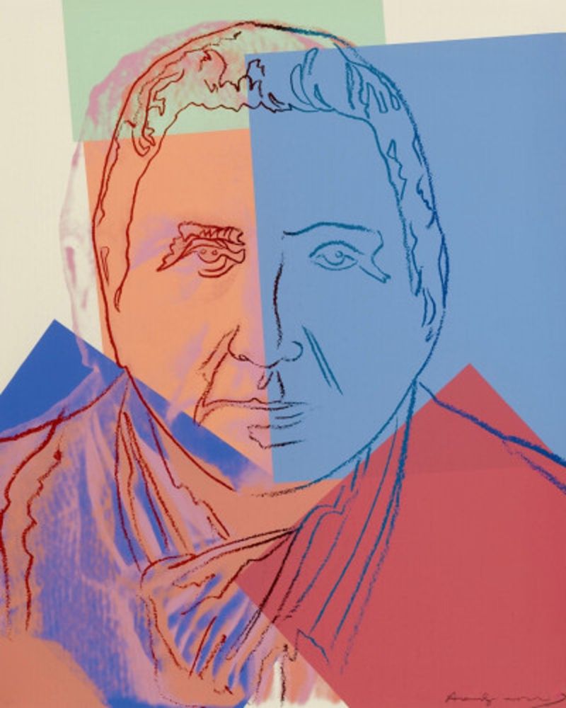 Sérigraphie Warhol - Gertrude Stein (FS II.227)