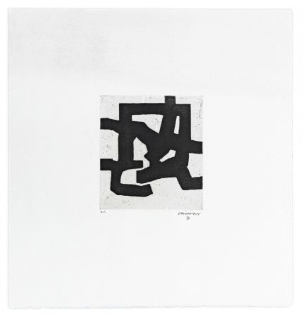 Gravure Chillida - Gezna II