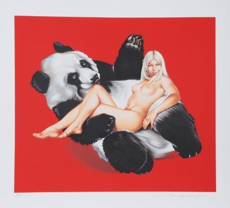Lithographie Ramos - Giant Panda