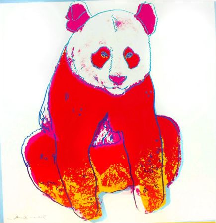 Sérigraphie Warhol -  Giant Panda (FS II.295)