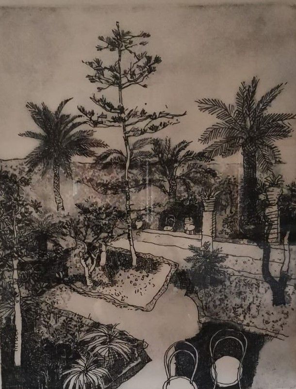 Eau-Forte Gentilini - Giardino