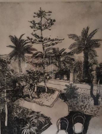 Eau-Forte Gentilini - Giardino