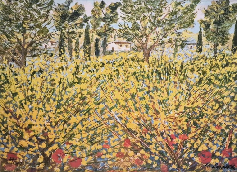 Sérigraphie Cascella - Ginestre in Toscana