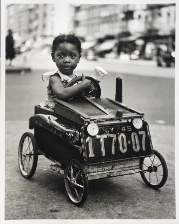 Photographie Stein - Girl in Car, New York 