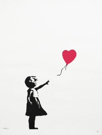 Sérigraphie Banksy - Girl With A Balloon