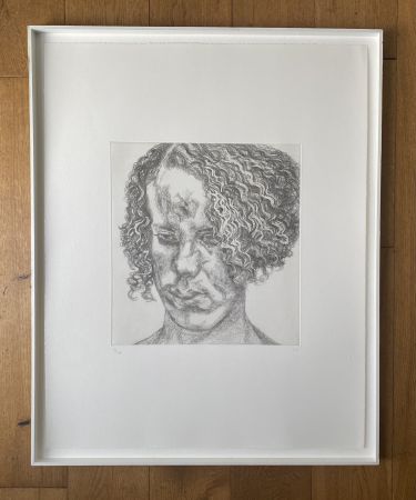 Gravure Freud - Girl with Fuzzy Hair