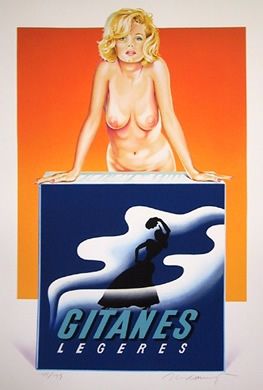 Lithographie Ramos - Gitanes