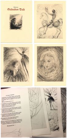 Livre Illustré Dali - GOETHE : FAUST. 21 gravures (ex. avec suite supplémentaire) 1969.