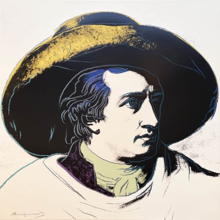 Sérigraphie Warhol - Goethe II.272