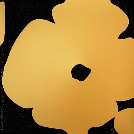Sérigraphie Sultan - Gold Flowers