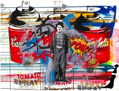Sérigraphie Mr Brainwash - Gold Rush, 2020 
