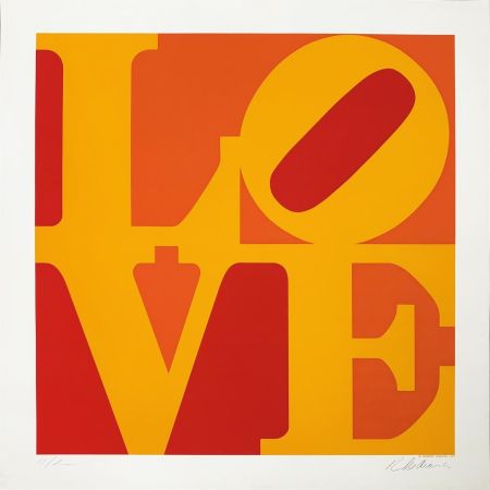 Sérigraphie Indiana - Golden Love