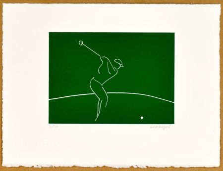 Linogravure Larregui - Golf IV