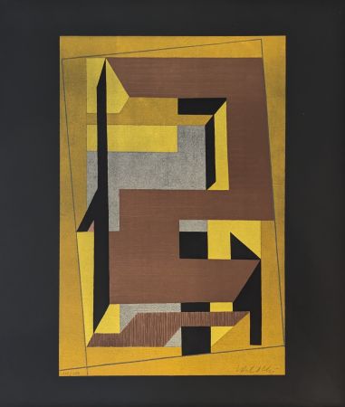 Lithographie Vasarely - Gordes Taira 