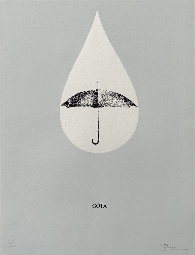Sérigraphie Brossa - Gota