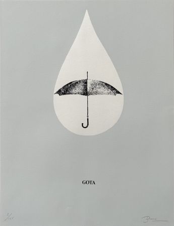 Sérigraphie Brossa - Gota