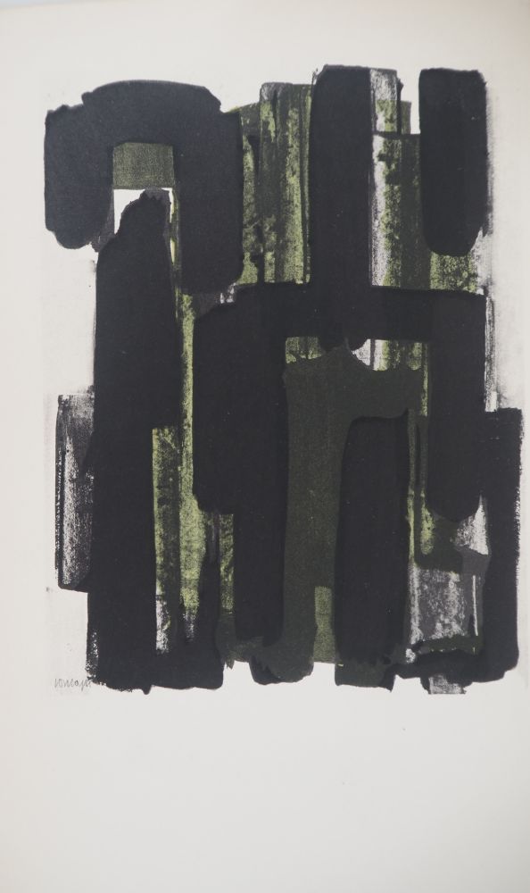 Lithographie Soulages - Gouache 8