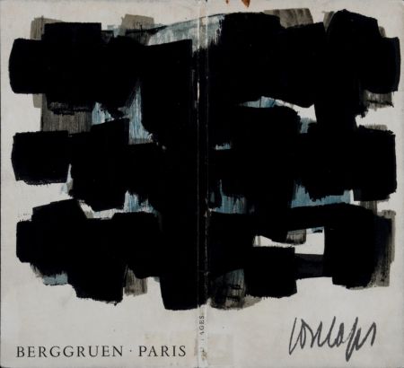 Lithographie Soulages - Gouaches et gravures (Cover), 1957