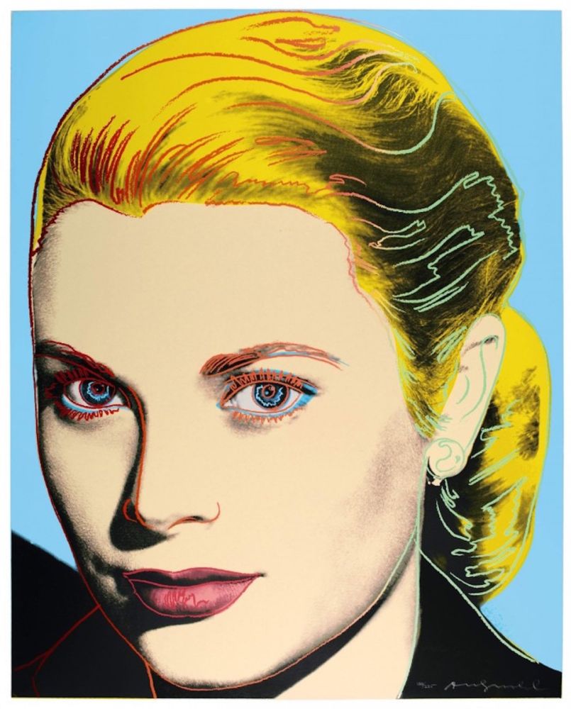 Sérigraphie Warhol - Grace Kelly (FS II.305)