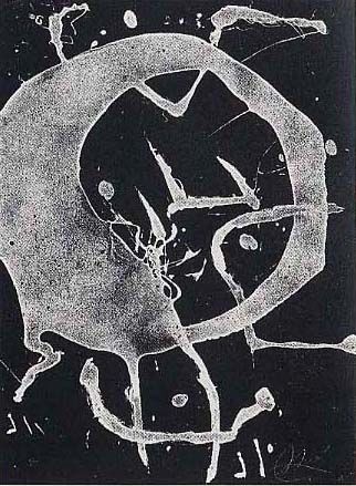 Gravure Miró - Gran rodona II 
