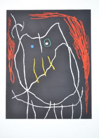 Gravure Miró - Grand Duc II (Grand Duke II) - D395