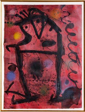 Gravure Miró -  Grans Rupestres VIIm/ Large Cave Paintings VII