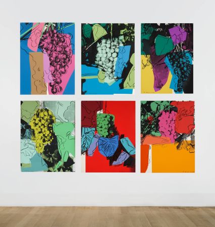 Sérigraphie Warhol - Grapes Complete Portfolio