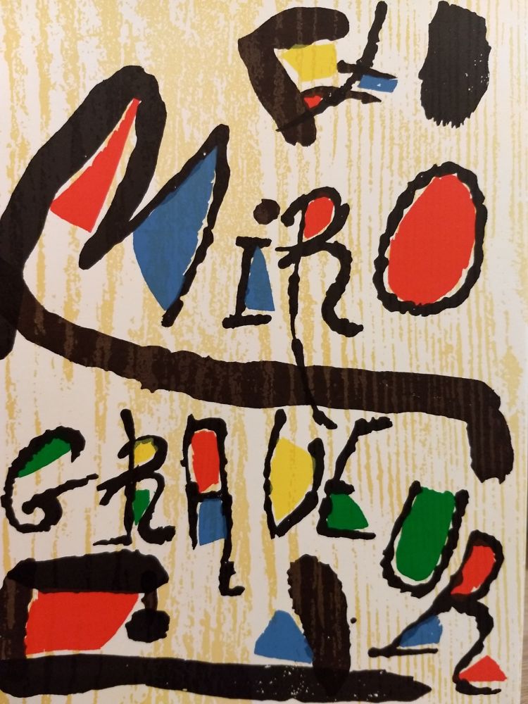 Livre Illustré Miró - Graveur 1