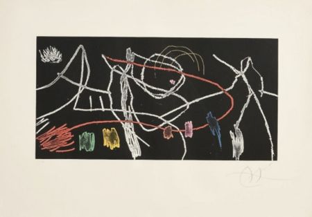 Eau-Forte Et Aquatinte Miró - Gravures Pour Une Exposition