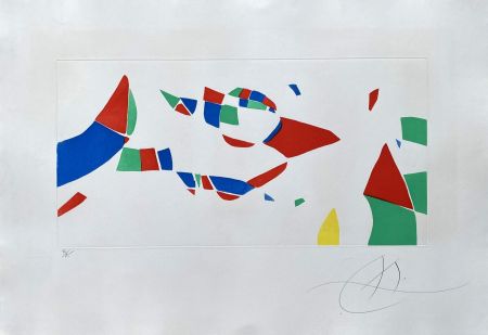 Gravure Miró - Gravures pour une exposition