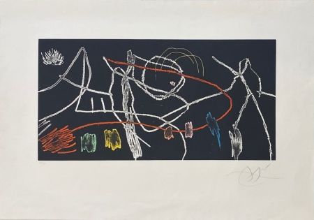 Eau-Forte Et Aquatinte Miró - Gravures pour une exposition 