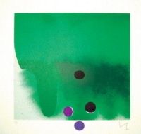 Eau-Forte Et Aquatinte Pasmore - Green Darkness