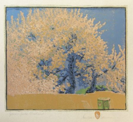 Gravure Sur Bois Baumann - Green Gate Orchard
