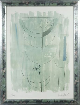 Lithographie Hepworth - Green Man