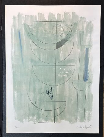 Lithographie Hepworth - Green Man