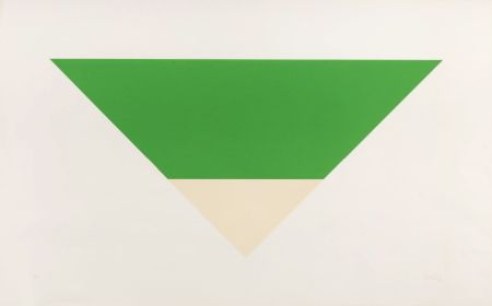 Lithographie Kelly - Green/White