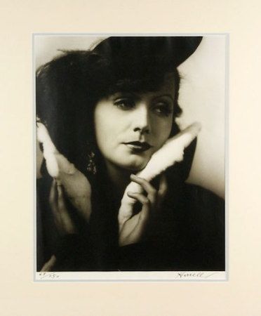 Photographie Hurrell - Greta Garbo