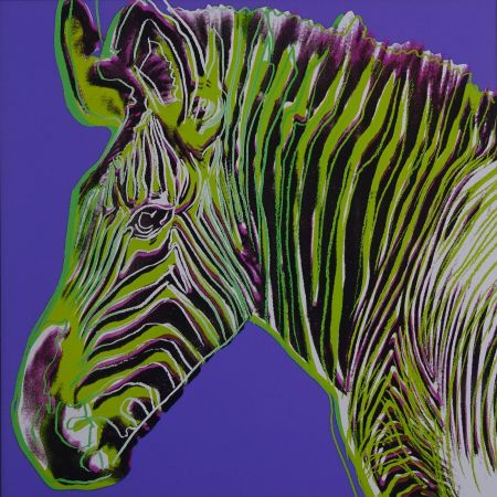 Sérigraphie Warhol - Grevy’s zebra