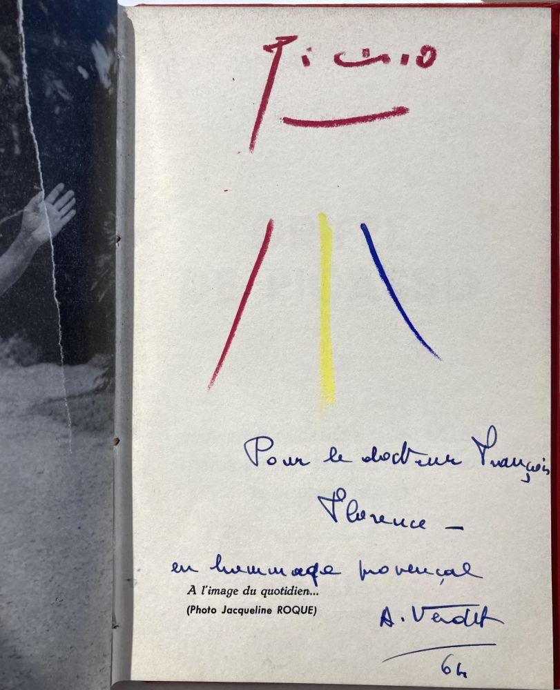 Livre Illustré Picasso - Griffe de Picasso. Editions Parler, 1958.