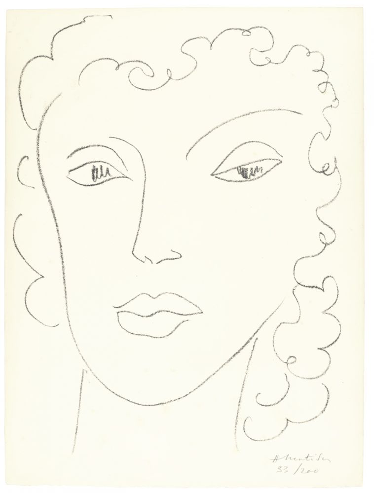 Lithographie Matisse - Haitïenne