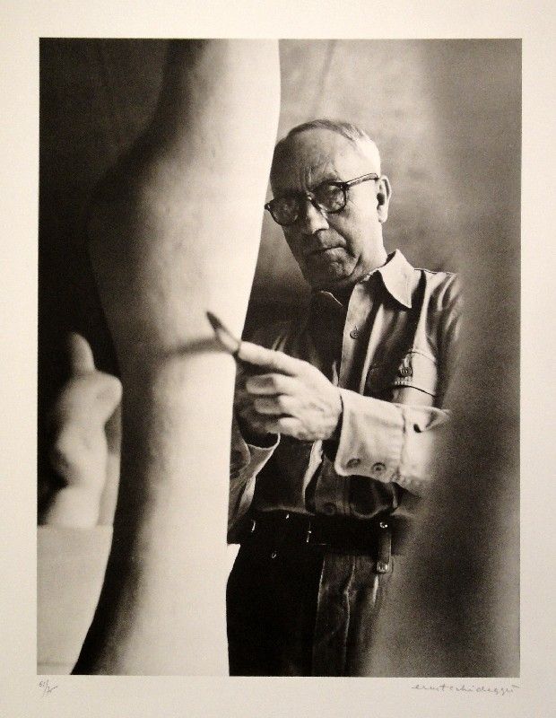 Photographie Scheidegger - Hans Arp