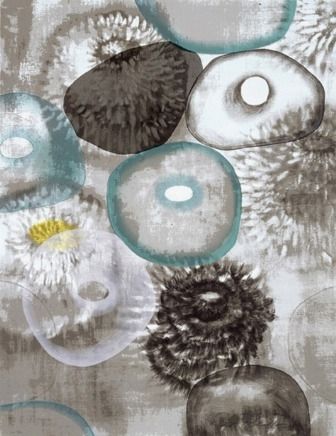 Sérigraphie Bleckner - Happiness For Instance II